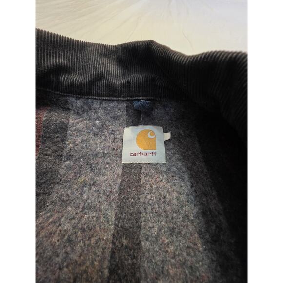 Carhartt Men's Blanket Lined Navy Blue Size 2XL In Great Condition Jacket - Picture 6 of 10